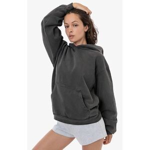 NWOT LOS ANGELES APPAREL ‘Vintage Black’ Heavy Fleece Hoodie